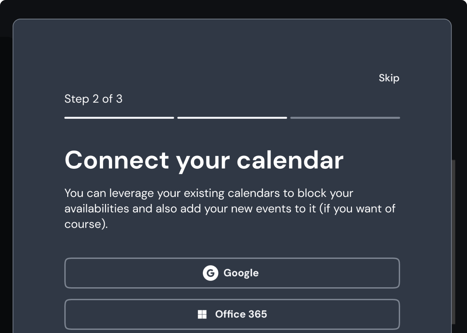 Sync all your calendars in one place